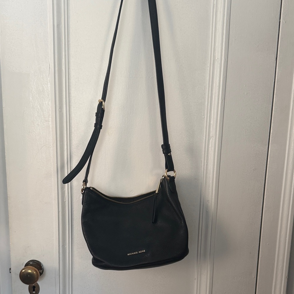 Michael Kors Black Crossbody bucket Bag